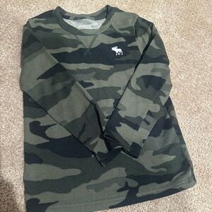 Abercrombie & Fitch Kids Camo Long Sleeve Tee